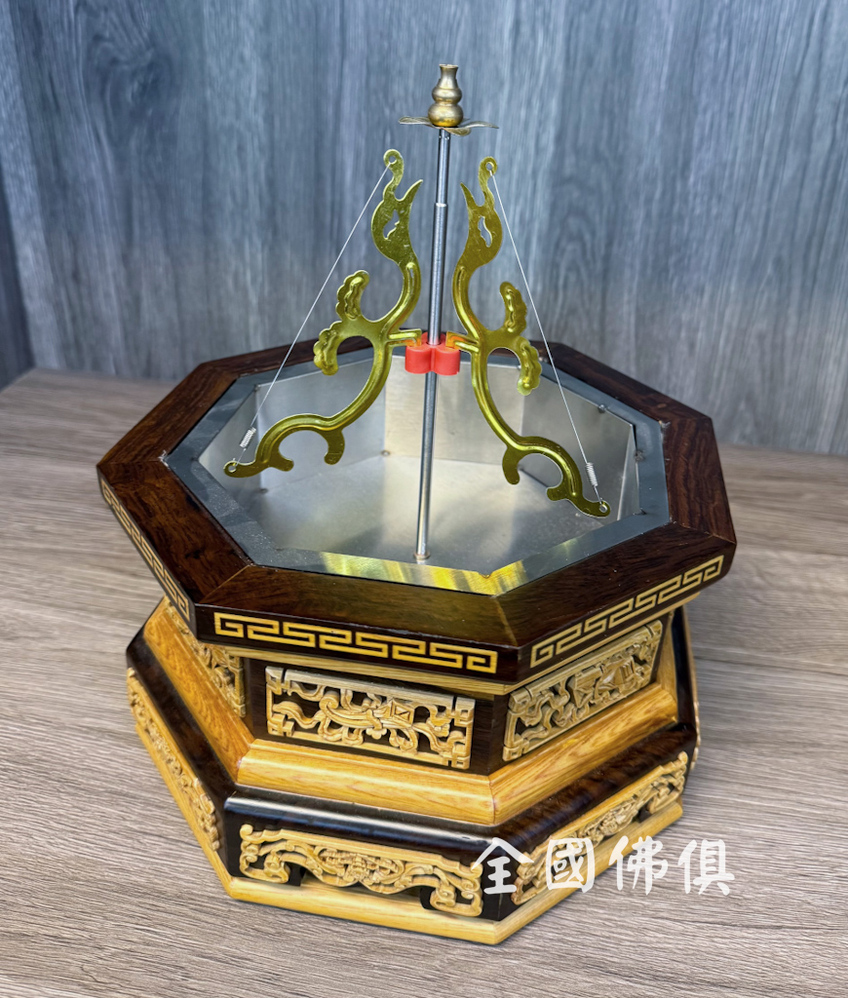 黑檀入八角香環爐