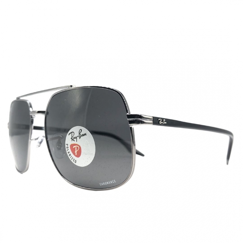 RAY BAN 偏光款雙槓大方框