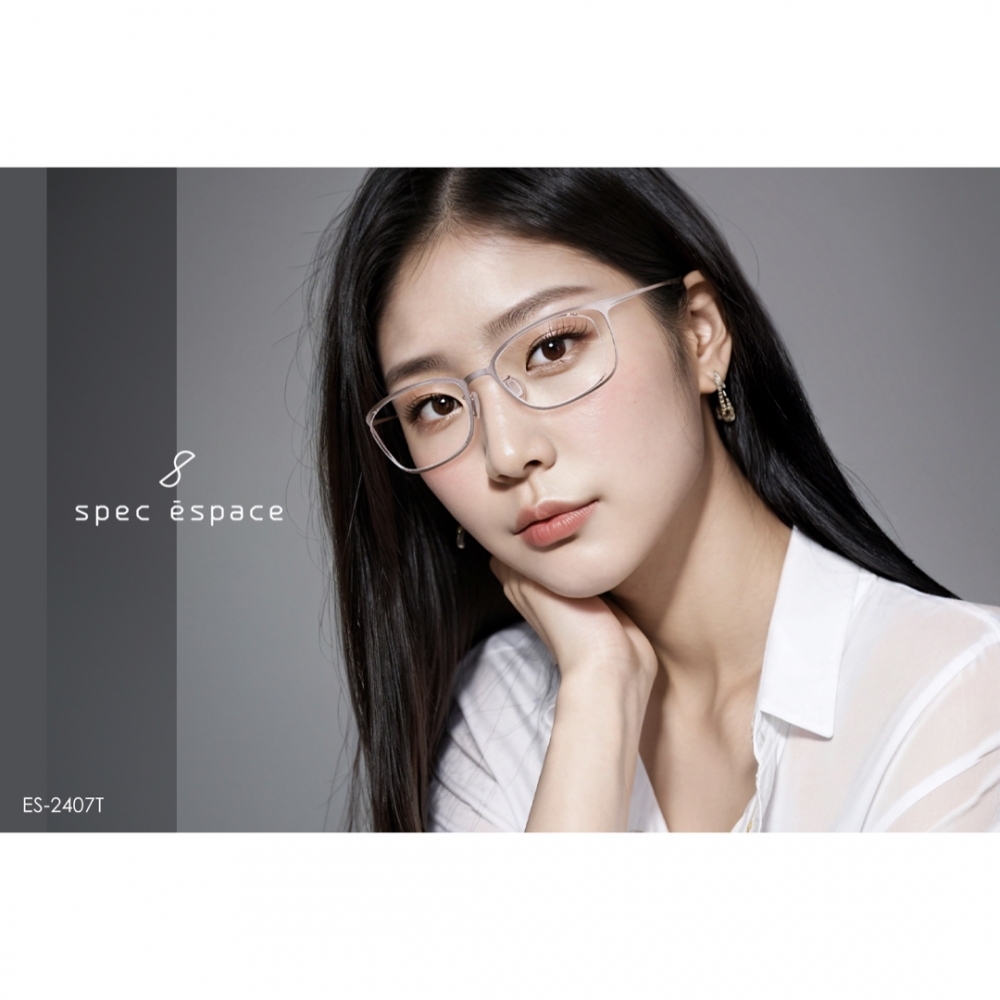 告別厚重眼鏡！Spec ēspace ES-2407T台灣限定，打造日系輕盈專業感 | 台中配眼鏡推薦 | 大里區配眼鏡推薦