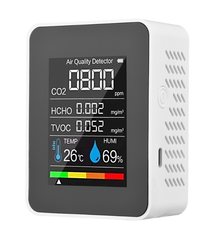 CO2/HCHO/TVOC detector