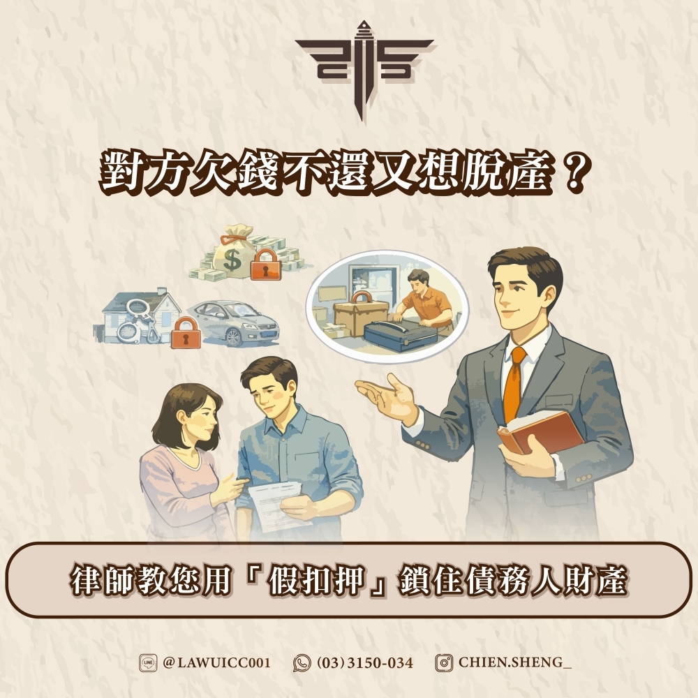 對方欠錢不還又想脫產