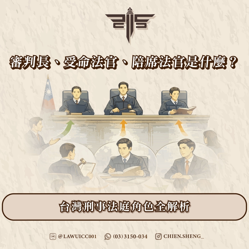 審判長、受命法官、陪