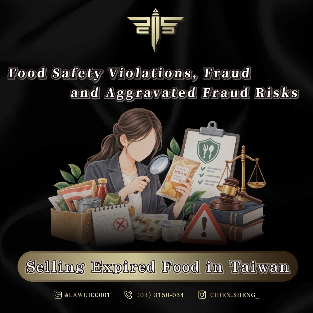 Selling Expired Food in Taiwan: Food Safety Violations, Fraud, and Aggravated Fraud Risks