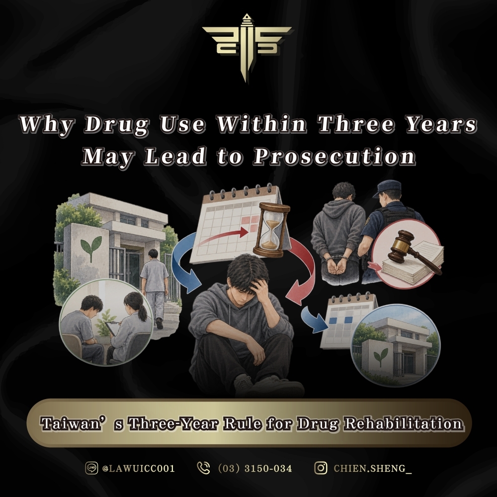 Taiwan’s Three-Year Rule for Drug Rehabilitation: Why Drug Use Within Three Years May Lead to Prosecution