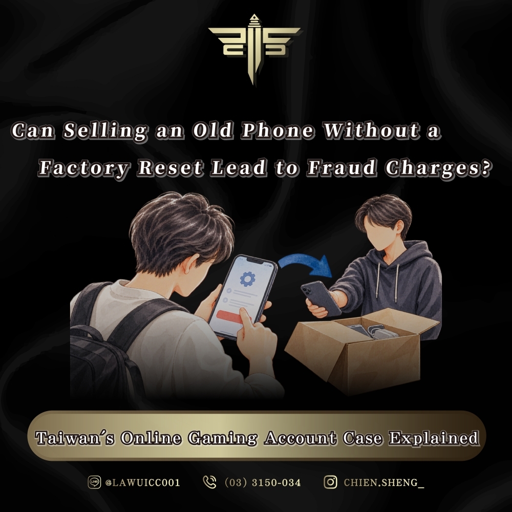 Can Selling an Old Phone Without a Factory Reset Lead to Fraud Charges? Taiwan's Online Gaming Account Case Explained