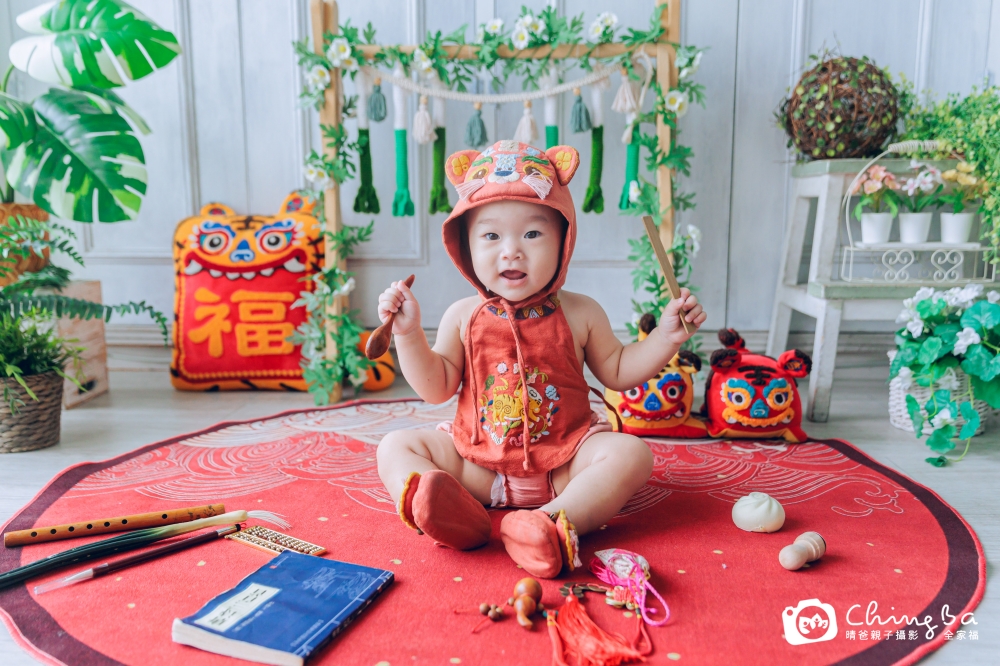 《台中抓周攝影全攻略