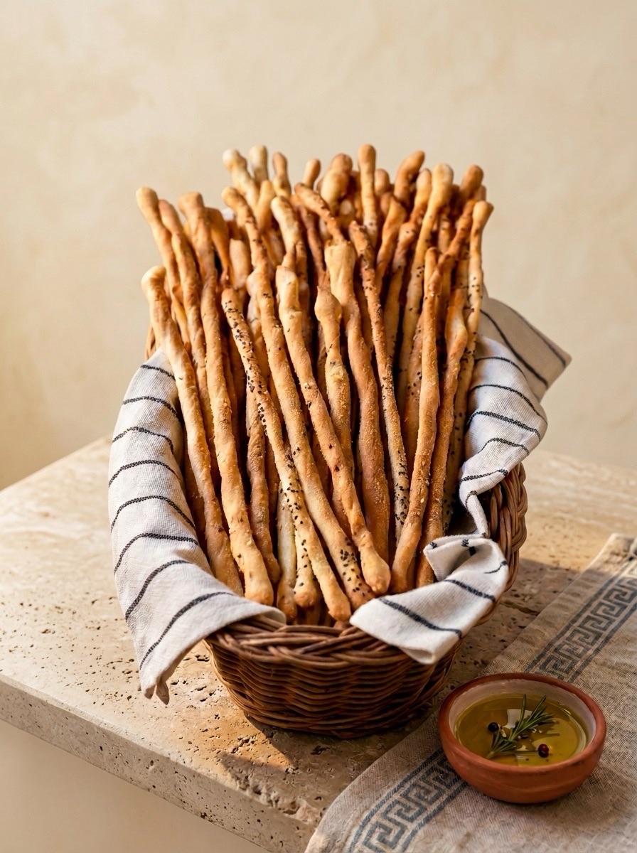 健康義大利麵包脆棒