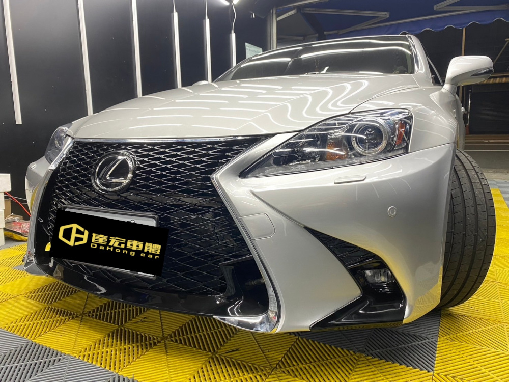 IS250 06-12年 GS 樣式 前保桿 前大包 PP材質 素材