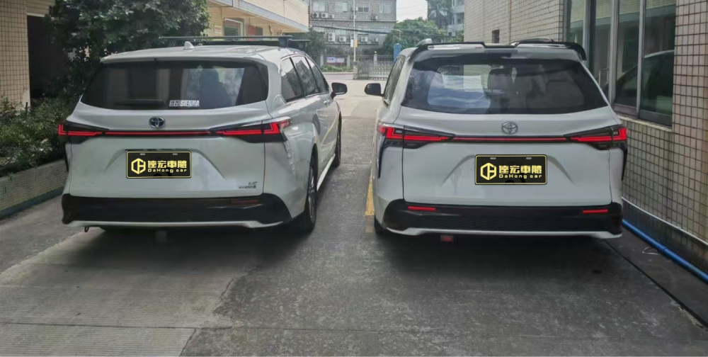 Sienna 3代 11-20 舊款改新款 4代 樣式 前保桿 後保桿 大燈 尾燈 引擎蓋 葉子板 後廂蓋 全配件 素材 前大包 後大包