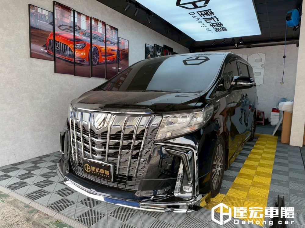 ALPHARD 阿法 30系 15-18年 蒙那莉莎 M款 前保桿 前下巴 側裙 後下巴 日行燈 含全配件 免換大燈款