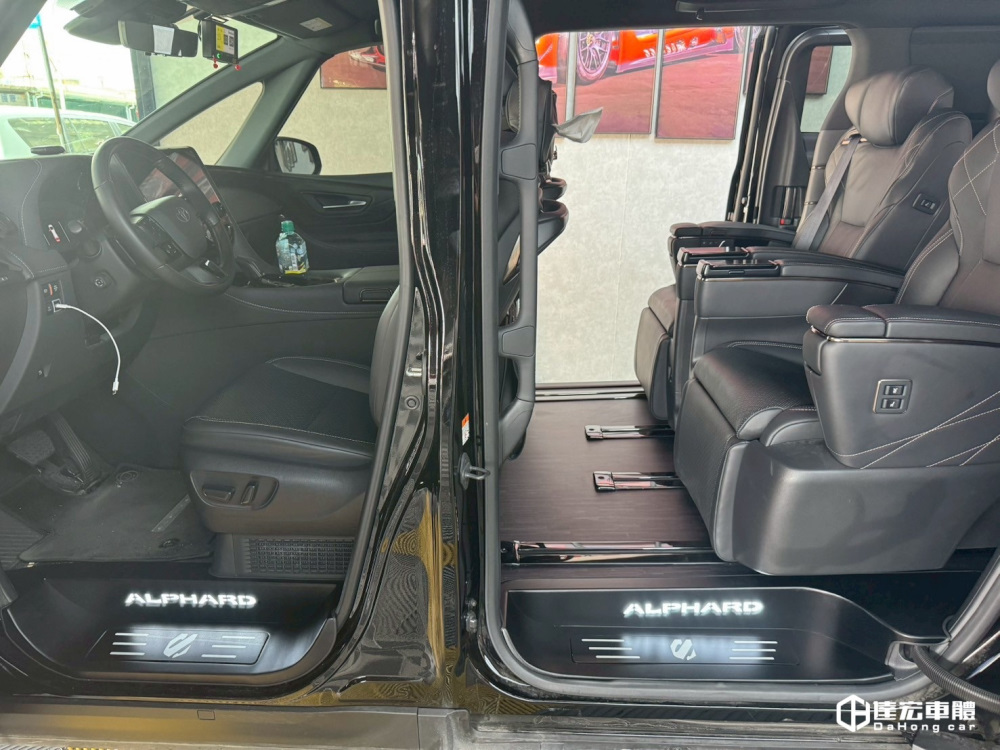 Toyota Alphard 阿法 30系 35系 40系 尊榮 客製化 高品質 超耐磨 防刮 鋁地板 大理石紋 地板 包含迎賓踏板 地板百款紋路樣式供挑選 