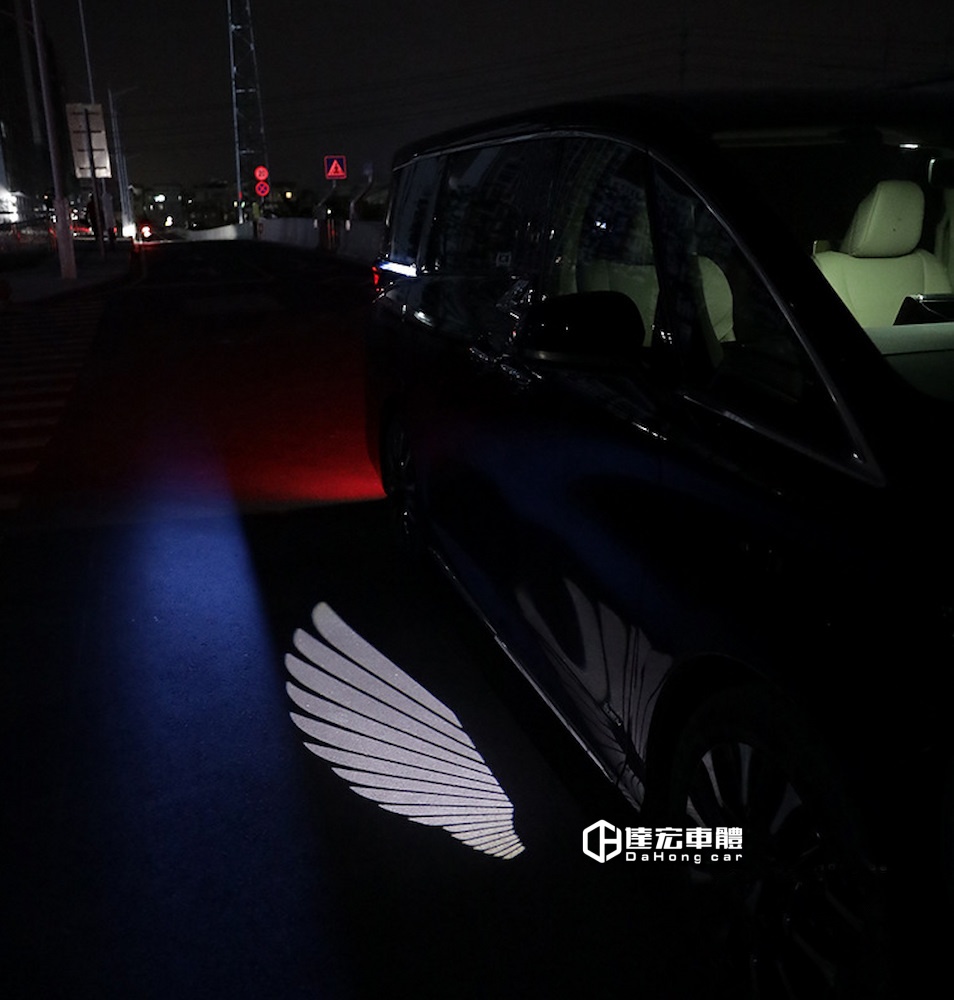 Toyota Alphard 阿法 40系 天使之翼 迎賓燈 後照鏡燈 照地燈 