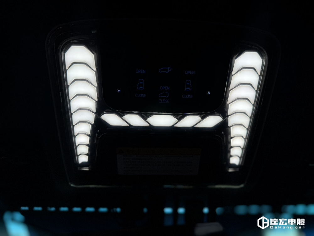 Toyota Alphard 阿法 30系 35系 龍麟閱讀燈 雙色切換 照明燈 氛圍燈 車頂閱讀燈 內飾裝飾燈