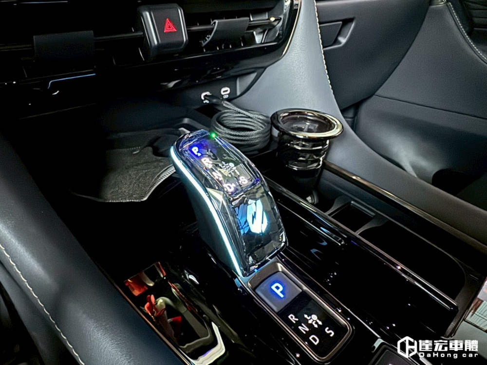 Toyota Alphard 阿法 40系 水晶排檔頭 同步原廠原車氛圍燈顏色 帶燈檔把頭