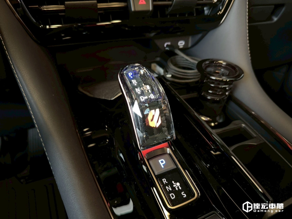Toyota Alphard 阿法 40系 水晶排檔頭 同步原廠原車氛圍燈顏色 帶燈檔把頭