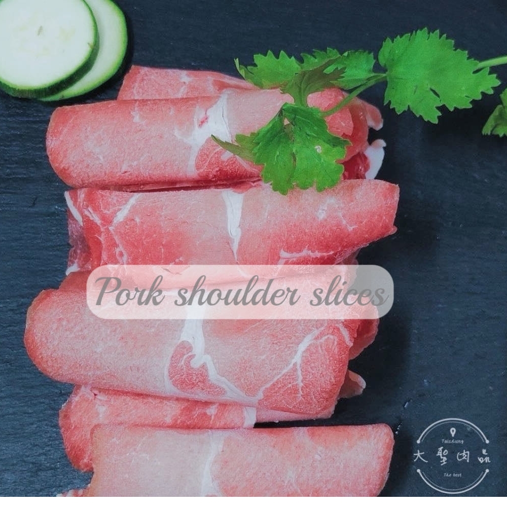 豬梅花肉片(1000