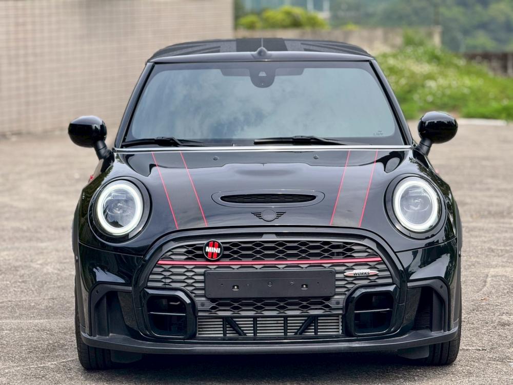 天生極品2024 MINI Cabrio JCW敞篷鋼砲只跑5千滿配ACC賽車椅HK英國蓬