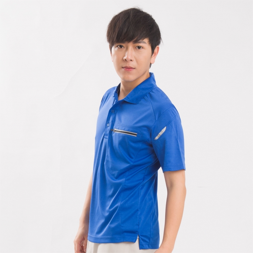 HE18-23 3M反光短袖吸濕排汗POLO衫