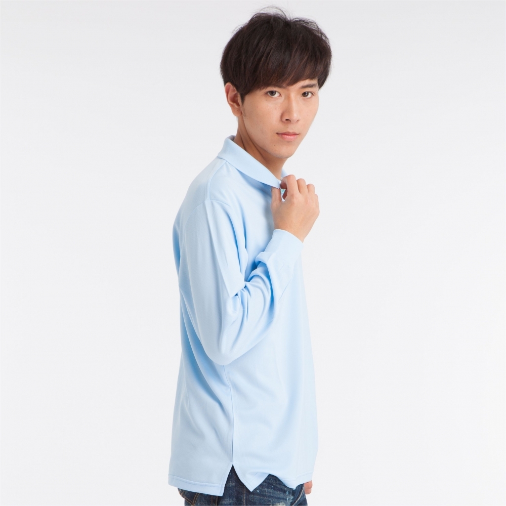 QJ121-2 長袖吸排POLO衫