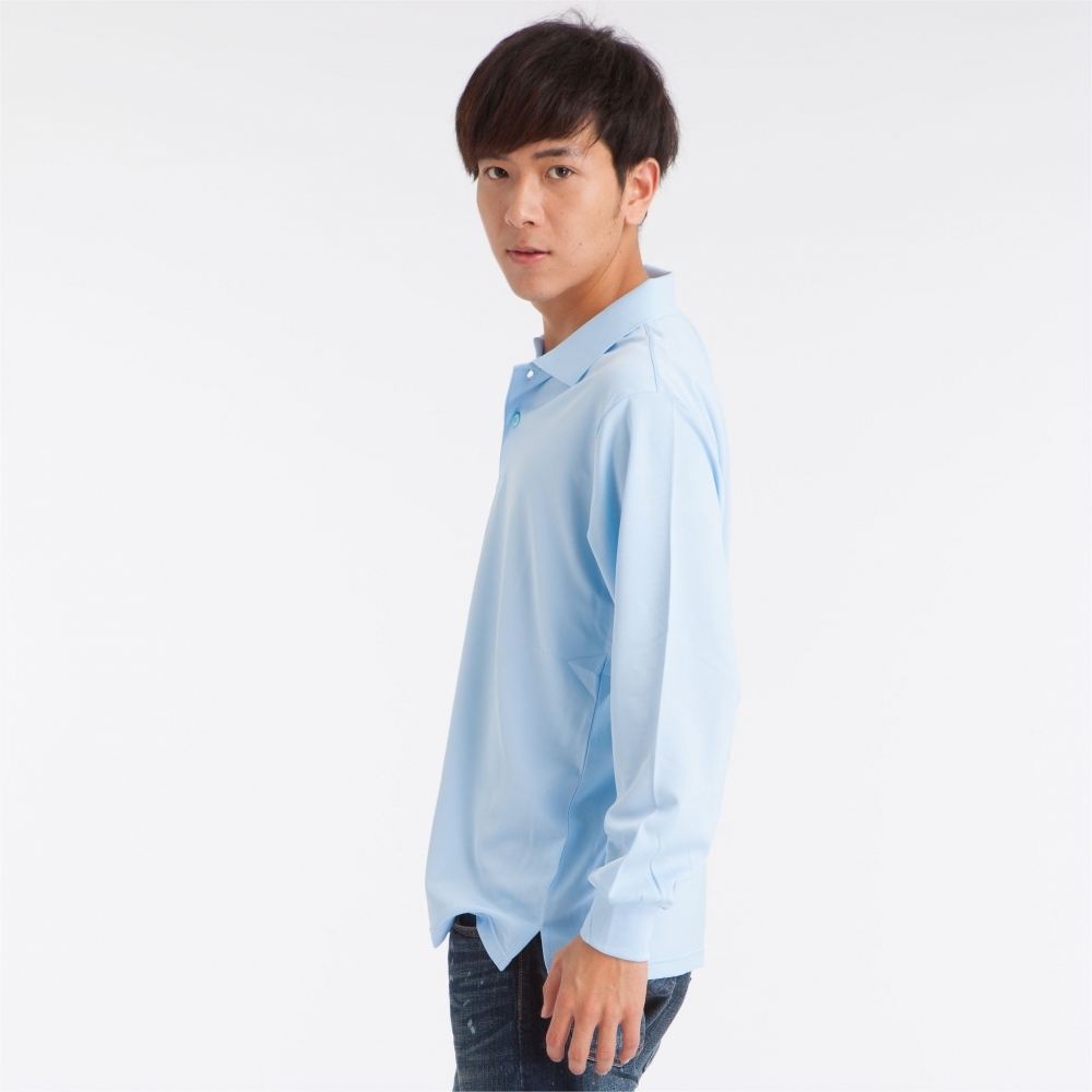 QJ121-2 長袖吸排POLO衫