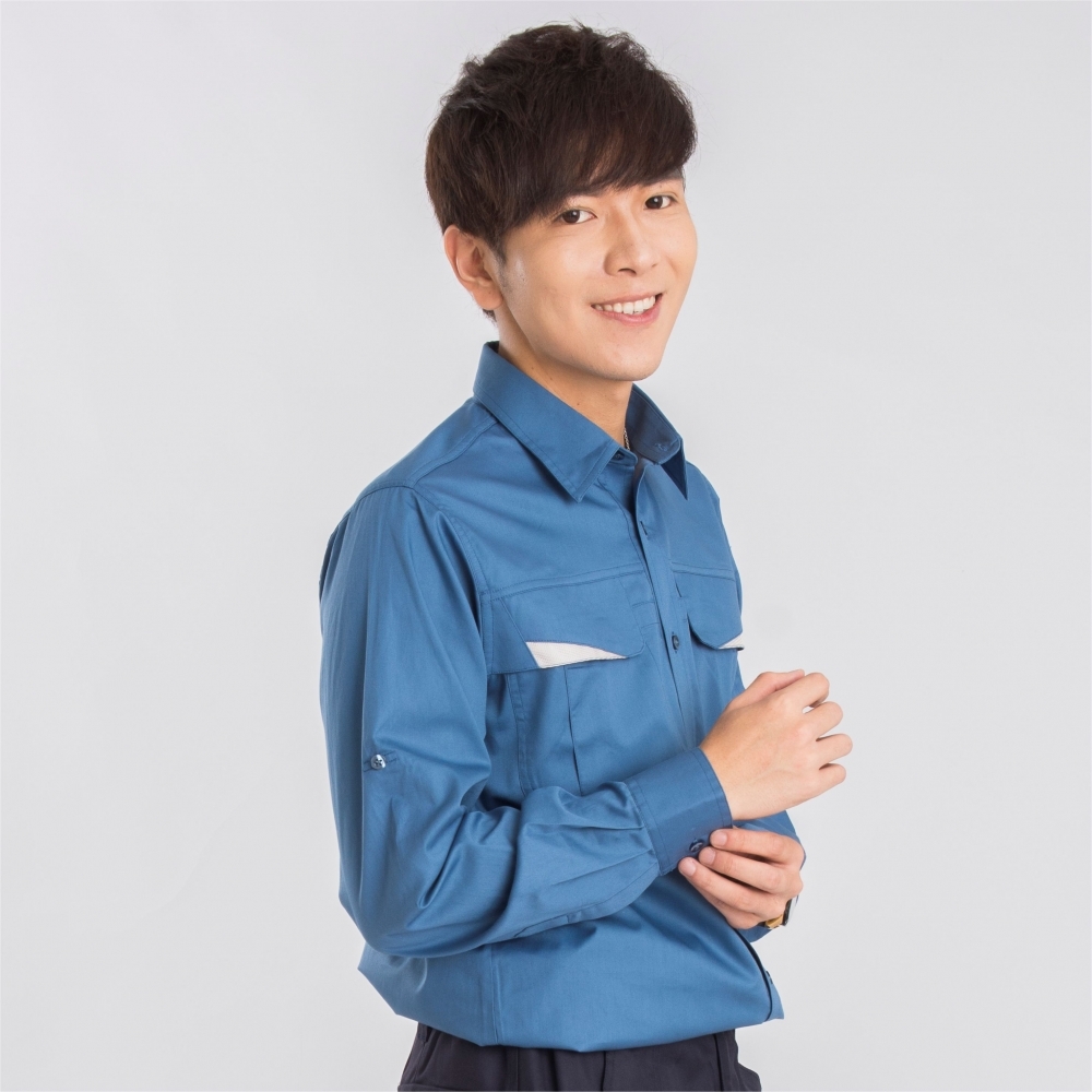EN1222-2 日式反光長袖工作襯衫