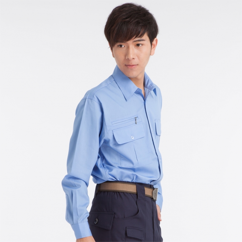 EN1210-3 日式長袖工作襯衫