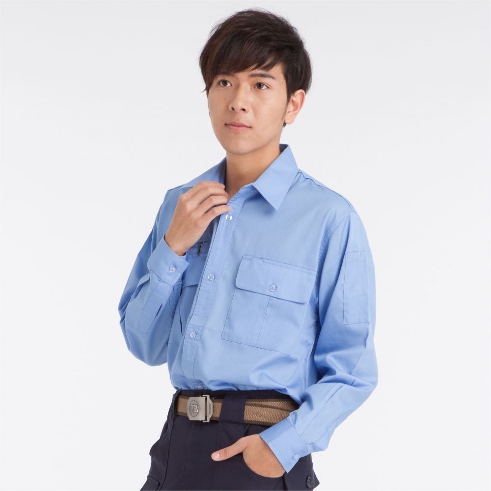 EN1210-3 日式長袖工作襯衫