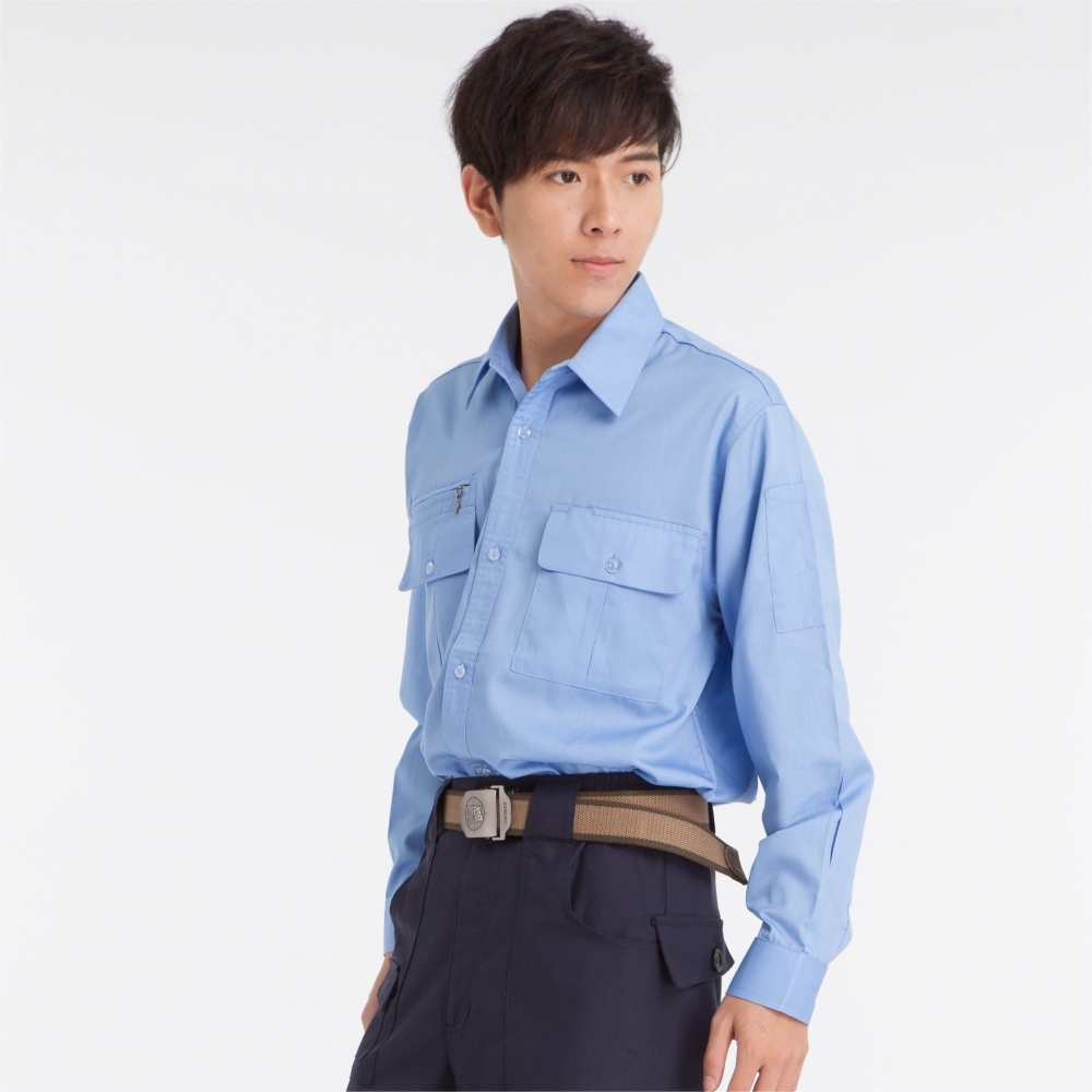 EN1210-3 日式長袖工作襯衫