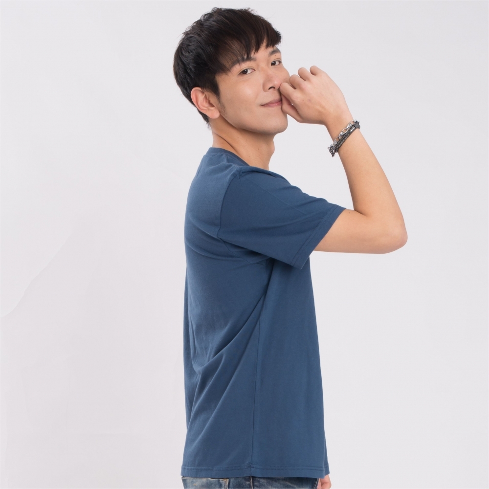 ML202-5 精梳棉水洗短T