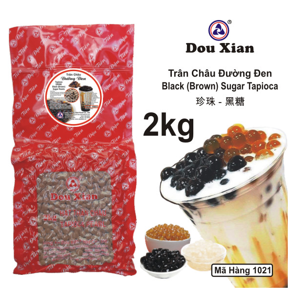 2kg Black (Brown) Sugar Tapioca