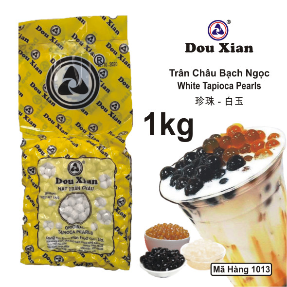 1kg White Tapioca Pearls