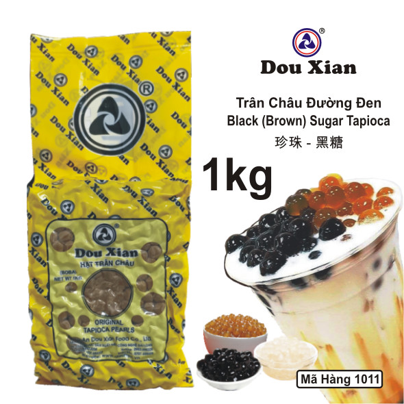 1kg Black (Brown) Sugar Tapioca