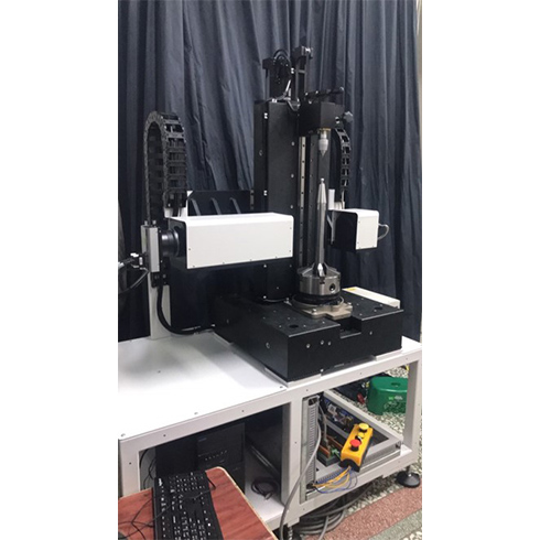 Shaft size image measuring machine