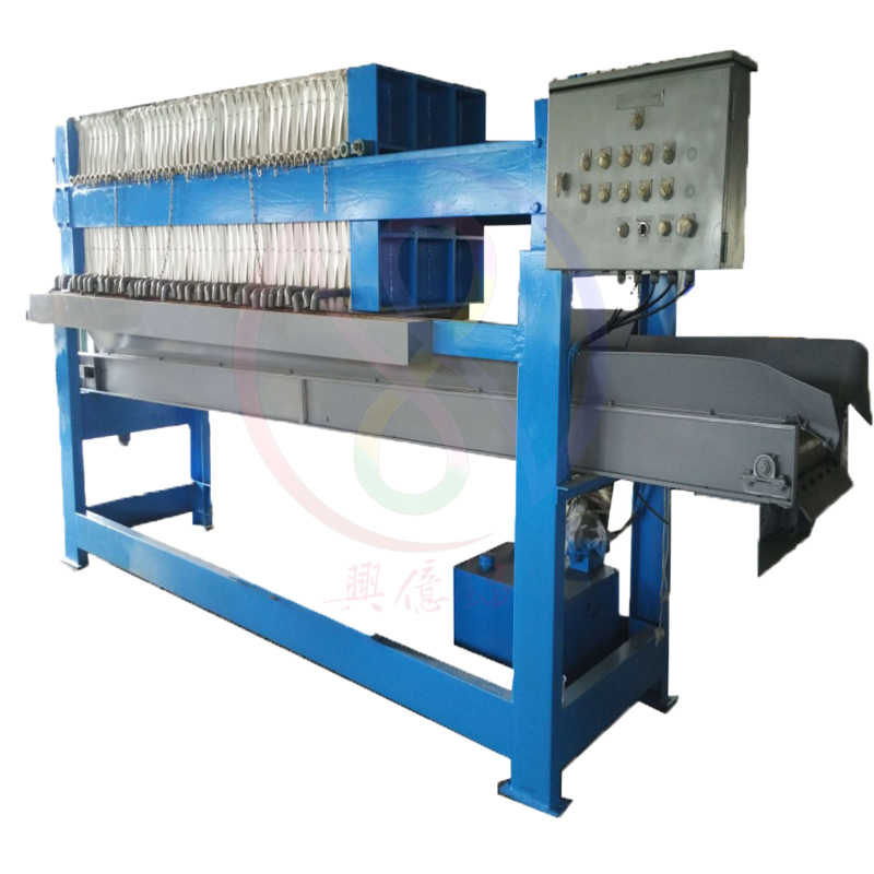 Plate and Frame Sludge Dewatering Machine