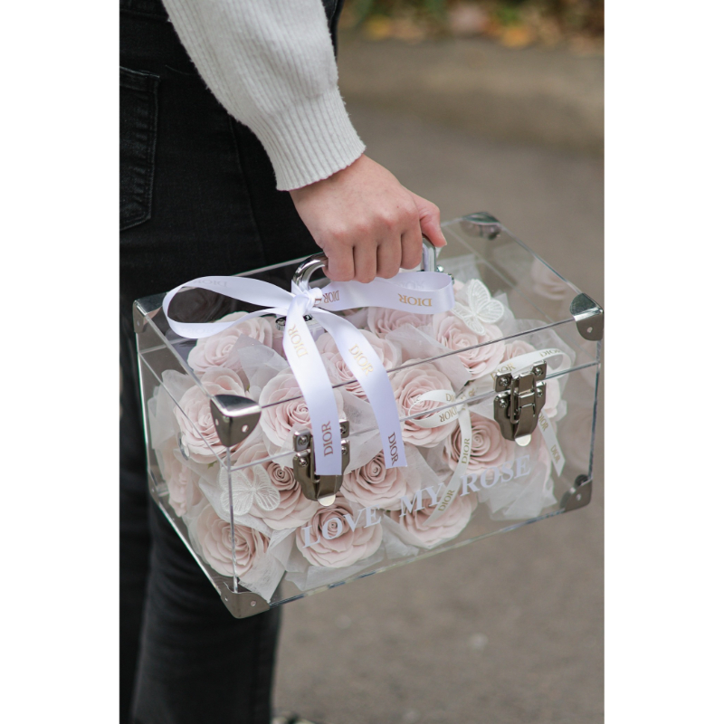 細語玫瑰手提盒
