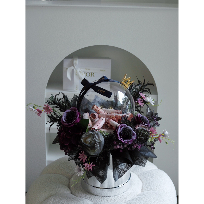 魅色幽夢鈔票花桶