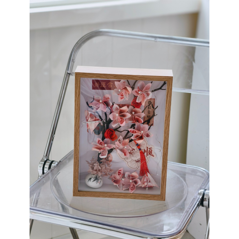 鈔票花禮 新春納福樹