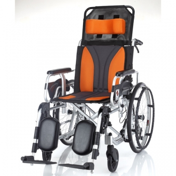 均佳-鋁合金躺式輪椅