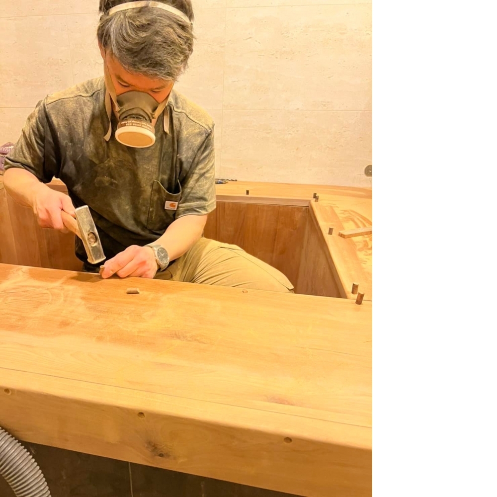 檀香木訂製浴缸-泡澡木桶