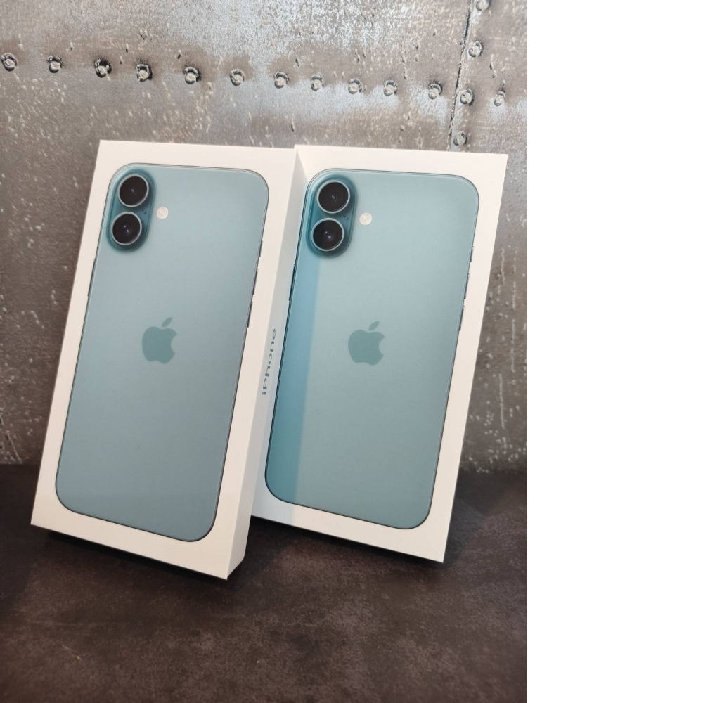 型號：APPLE IPHONE 16PLUS 綠/白 128G  有盒 編號#176AA
