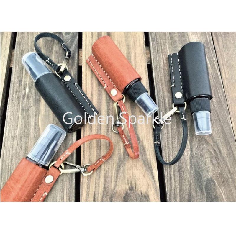 簡約皮革鑰匙扣洗手液瓶皮套 | 企業禮贈品推薦 | 客製化禮品