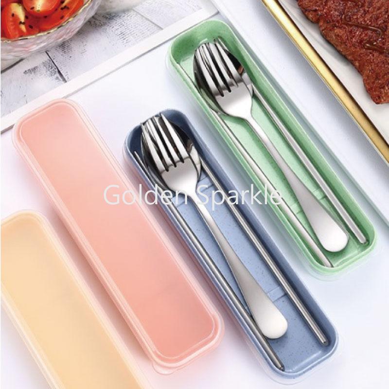 筷勺叉餐具三件組