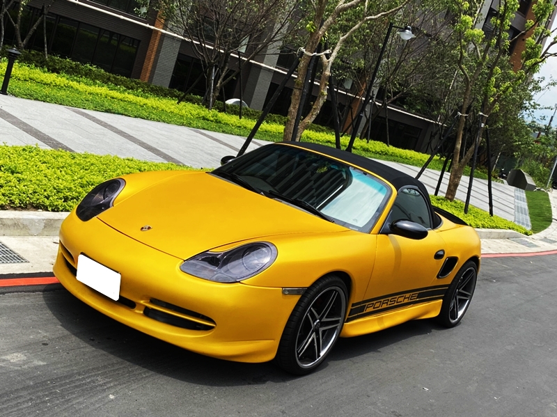 00年 BOXSTER 2.7 986 黃 軟頂