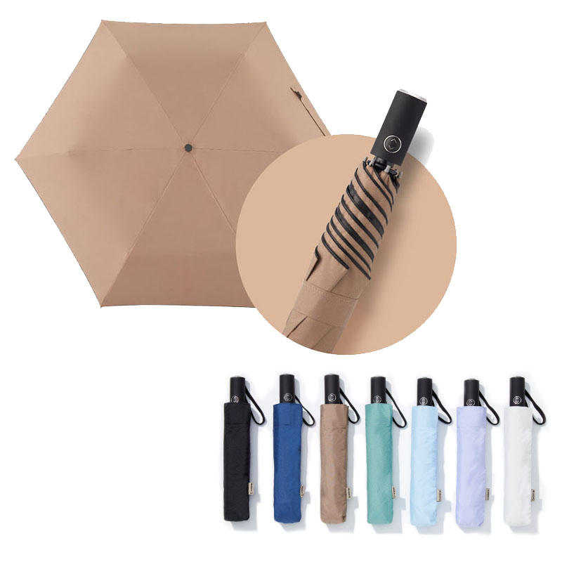 KUAIZI Q 輕量黑膠自動傘 輕量筷子傘(多色任選) 晴雨傘 筷子Q黑膠自動傘