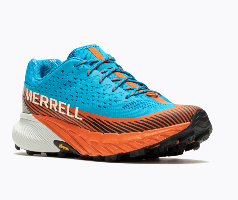 MERRELL 美國 AGILITY PEAK 5 男戶外輕量越野登山鞋 活力藍
