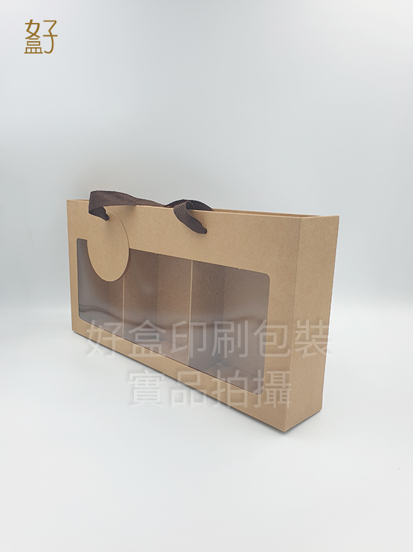 牛皮紙盒/34.2x17.4x5.8公分/禮盒/貼窗提盒/濾掛式咖啡盒