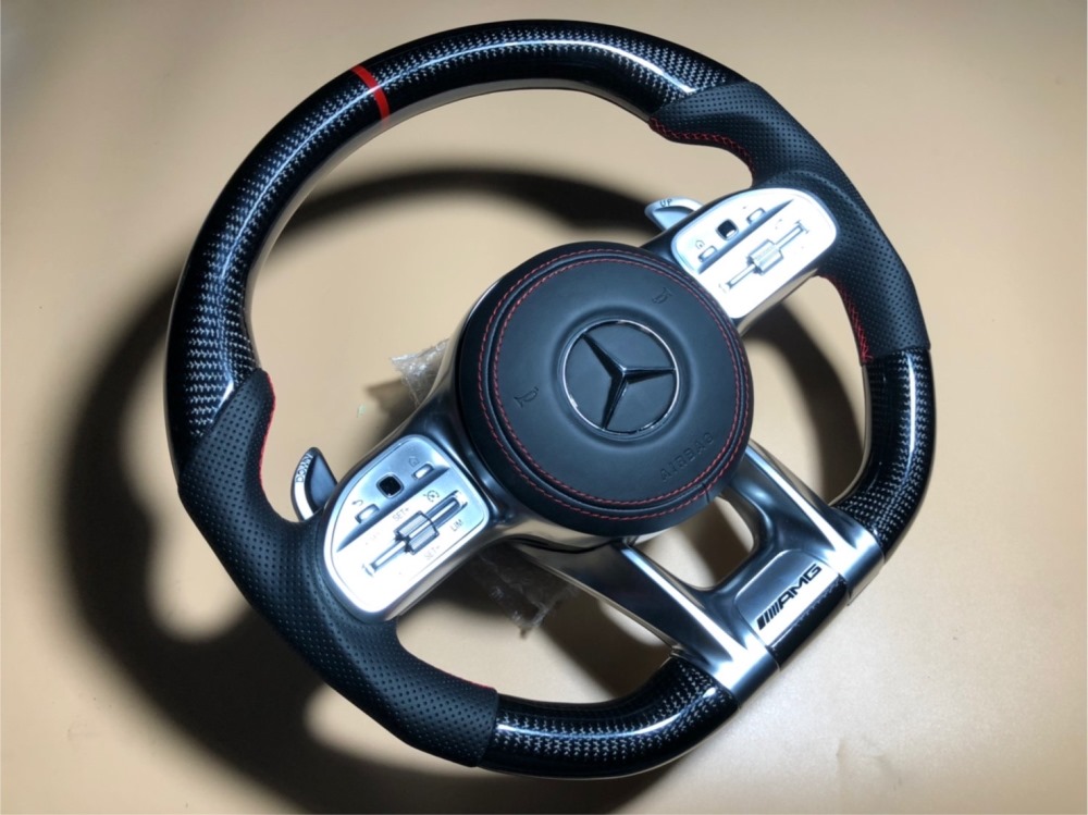 M.BENZ競技型｜銀把紅線