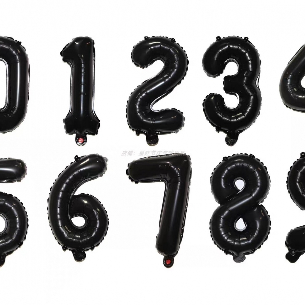16吋多款數字氣球(0-9)