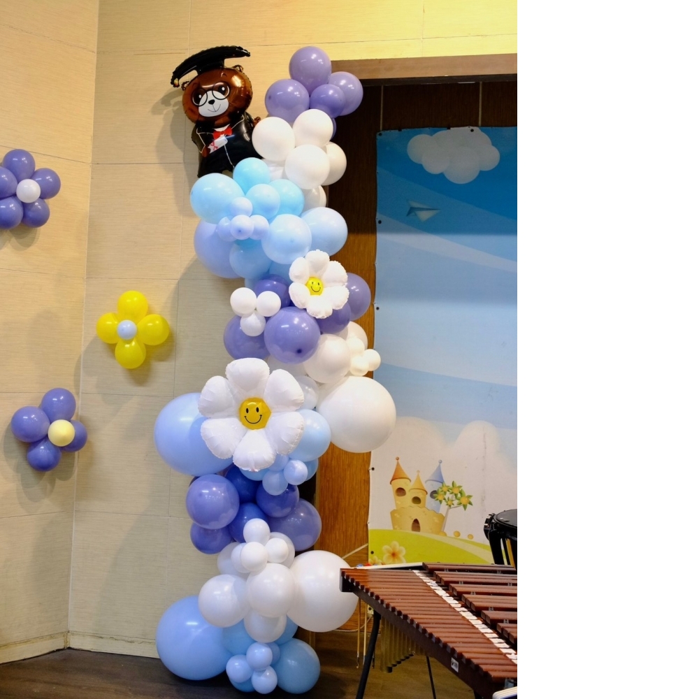 2米造型三色氣球鏈(