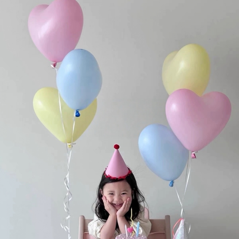 12吋愛心乳膠空飄氣